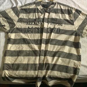 Harry Potter button up shirt